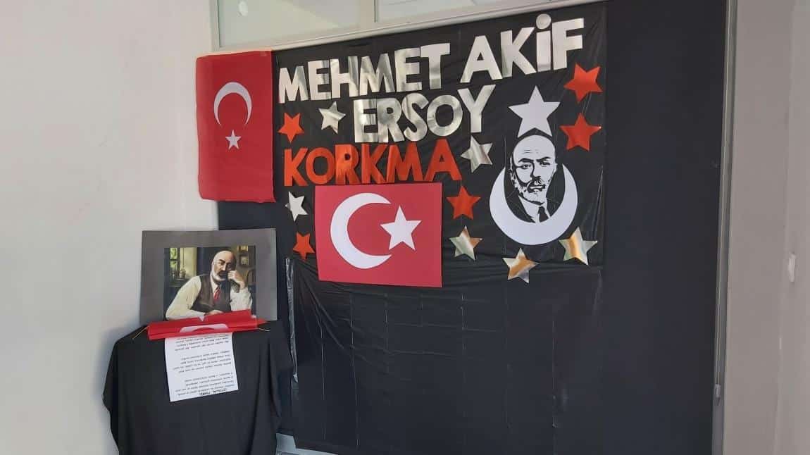 20-27 Aralık Mehmet Akif Ersoy'u Anma Haftası Kutlandı